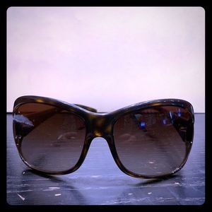 Brown Prada sunglasses